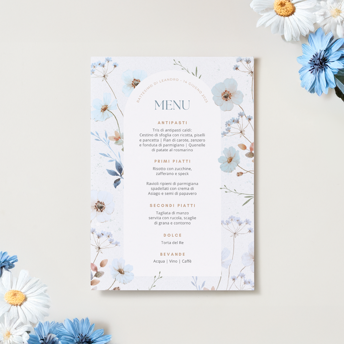 Menu pranzo/cena