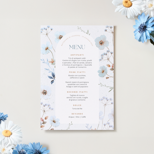 Menu pranzo/cena